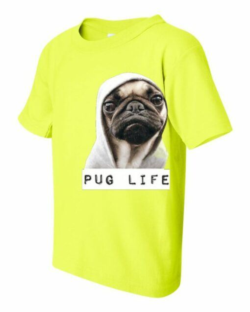 PUG LIFE - T-shirt Col Rond Pour Enfants