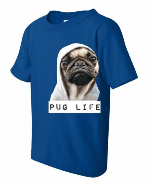 PUG LIFE - T-shirt Col Rond Pour Enfants