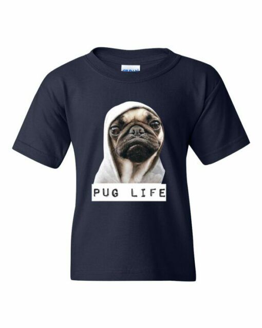 PUG LIFE - T-shirt Col Rond Pour Enfants