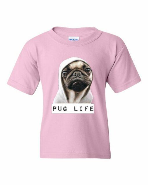 PUG LIFE - T-shirt Col Rond Pour Enfants