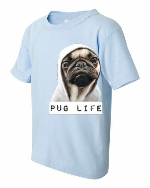 PUG LIFE - T-shirt Col Rond Pour Enfants