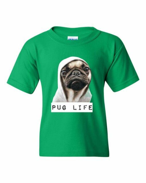 PUG LIFE - T-shirt Col Rond Pour Enfants