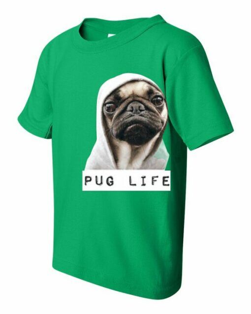 PUG LIFE - T-shirt Col Rond Pour Enfants