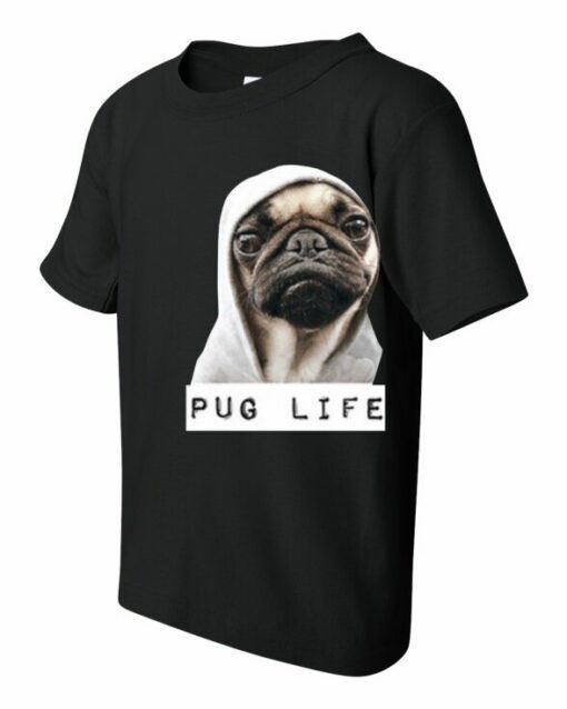 PUG LIFE - T-shirt Col Rond Pour Enfants