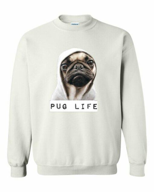 PUG LIFE  - Adult Crew Neck Sweatshirt (Unisex)