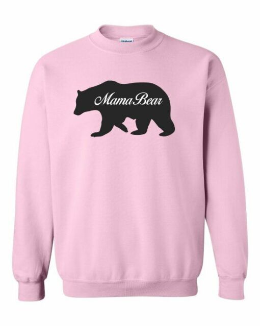 MAMA BEAR  - Adult Crew Neck Sweatshirt (Unisex)