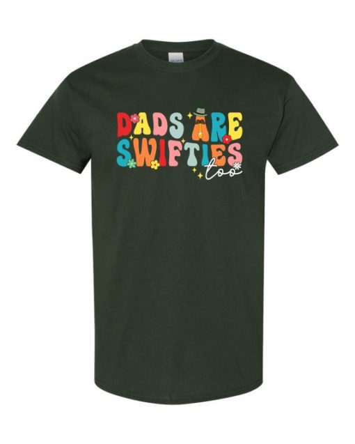 DADS ARE SWIFSTIES  - Adult Round-neck T-shirt