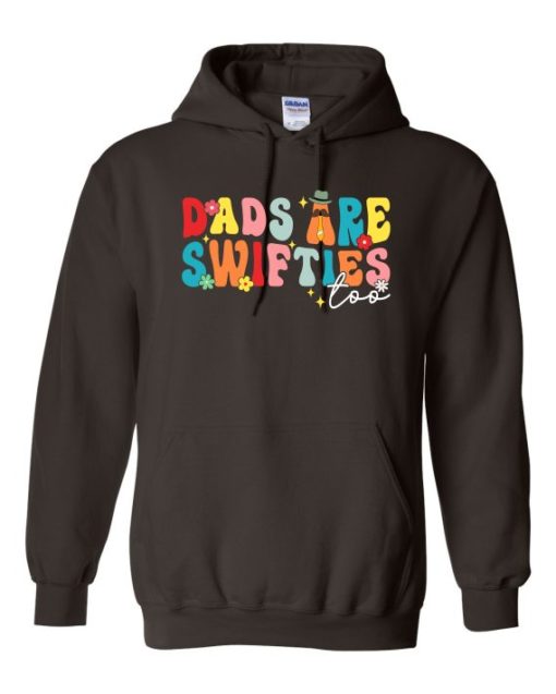 DADS ARE SWIFSTIES  - Adult Hooded Sweatshirt (Unisex)