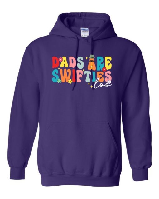 DADS ARE SWIFSTIES  - Adult Hooded Sweatshirt (Unisex)