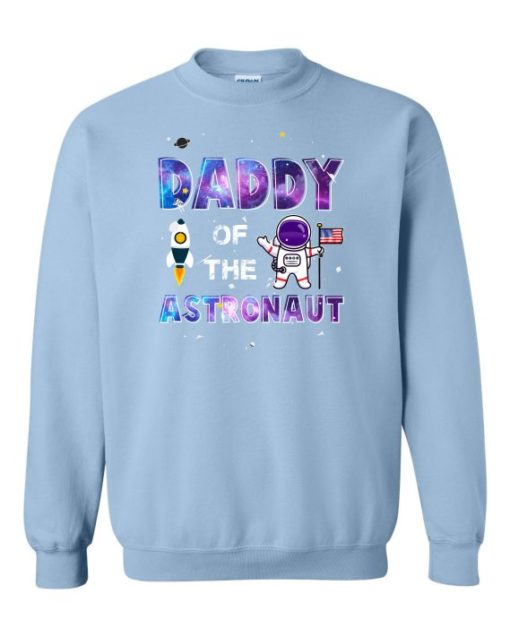 DADDY ASTRONAUT - Cotton Ouaté Col Rond (Unisexe) Pour Adultes