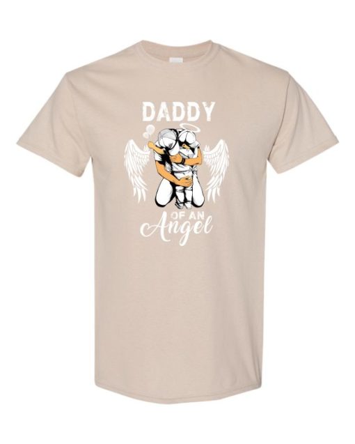 DADDY ANGEL  - Adult Round-neck T-shirt