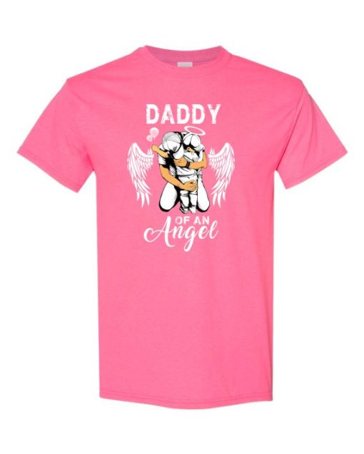 DADDY ANGEL  - Adult Round-neck T-shirt