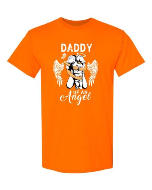 DADDY ANGEL  - Adult Round-neck T-shirt