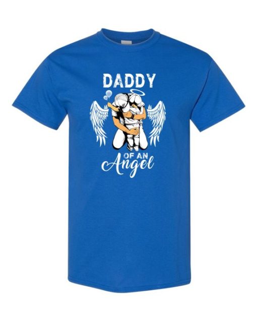 DADDY ANGEL  - Adult Round-neck T-shirt