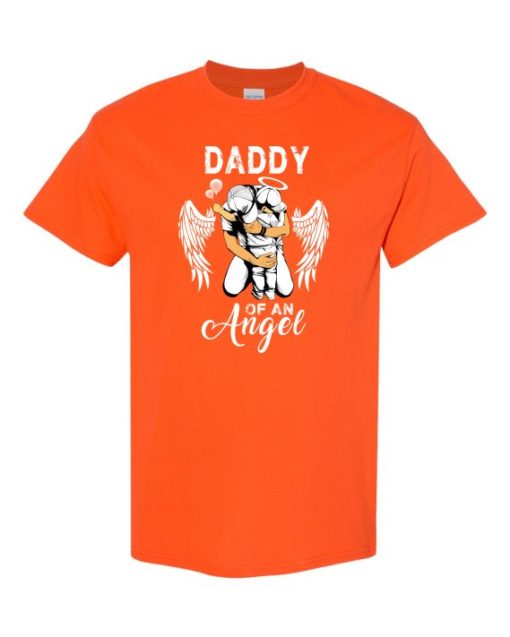 DADDY ANGEL  - Adult Round-neck T-shirt