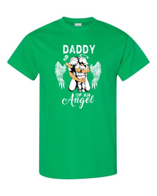 DADDY ANGEL  - Adult Round-neck T-shirt