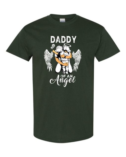 DADDY ANGEL  - Adult Round-neck T-shirt