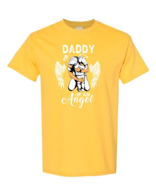 DADDY ANGEL  - Adult Round-neck T-shirt