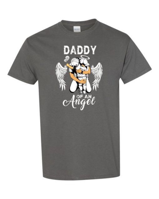 DADDY ANGEL  - Adult Round-neck T-shirt