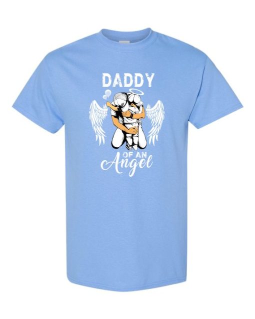 DADDY ANGEL  - Adult Round-neck T-shirt