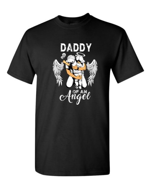 DADDY ANGEL  - Adult Round-neck T-shirt