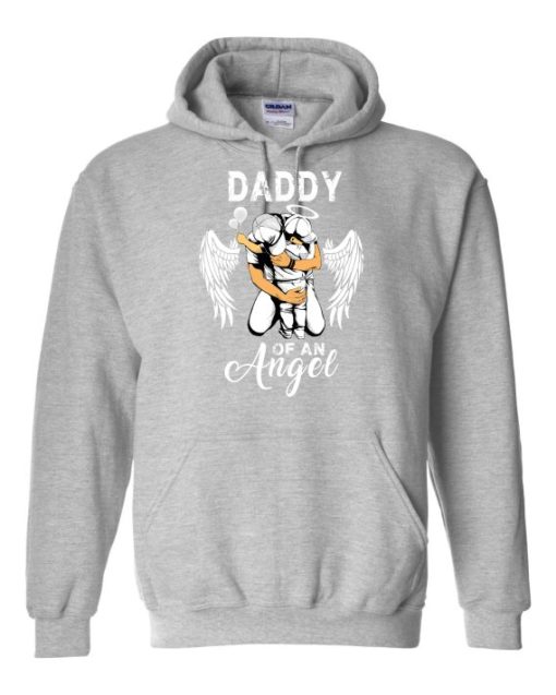 DADDY ANGEL  - Adult Hooded Sweatshirt (Unisex)