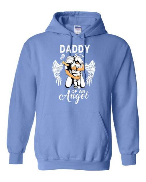 DADDY ANGEL  - Adult Hooded Sweatshirt (Unisex)