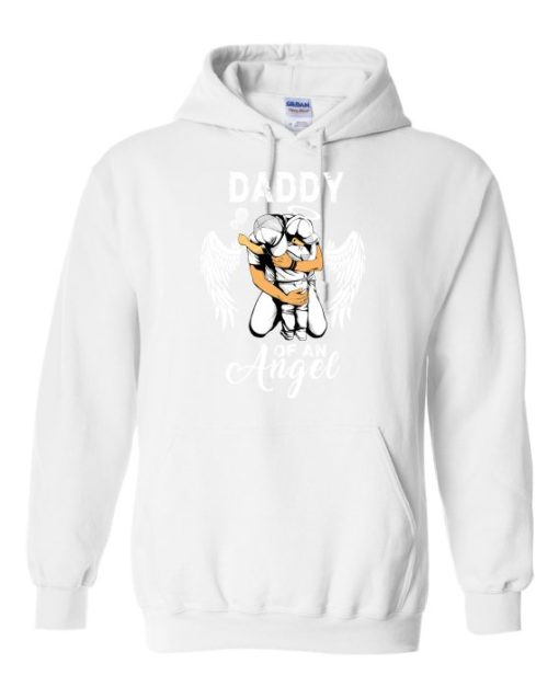 DADDY ANGEL  - Adult Hooded Sweatshirt (Unisex)