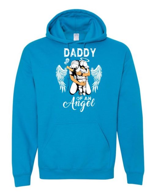 DADDY ANGEL  - Adult Hooded Sweatshirt (Unisex)