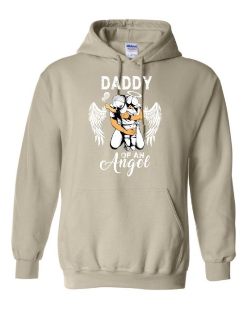 DADDY ANGEL  - Adult Hooded Sweatshirt (Unisex)