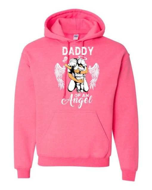 DADDY ANGEL  - Adult Hooded Sweatshirt (Unisex)