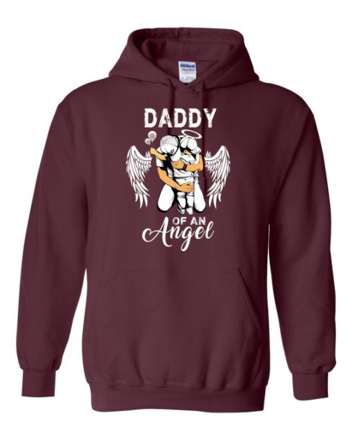 DADDY ANGEL  - Adult Hooded Sweatshirt (Unisex)