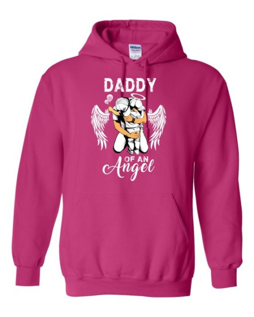 DADDY ANGEL  - Adult Hooded Sweatshirt (Unisex)