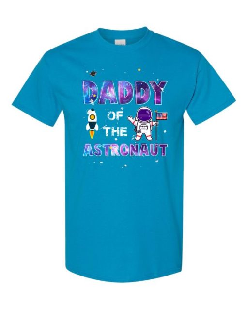 DADDY ASTRONAUT - Adult Round-neck T-shirt