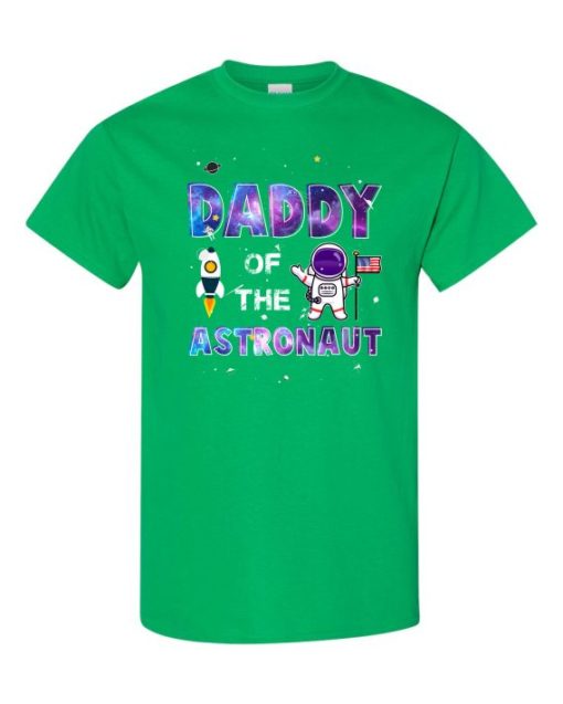 DADDY ASTRONAUT - Adult Round-neck T-shirt