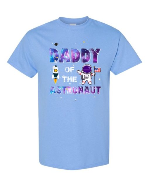 DADDY ASTRONAUT - Adult Round-neck T-shirt