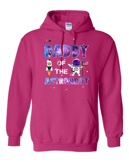 DADDY ASTRONAUT - Cotton Ouaté Kangourou (Unisexe) Pour Adulte