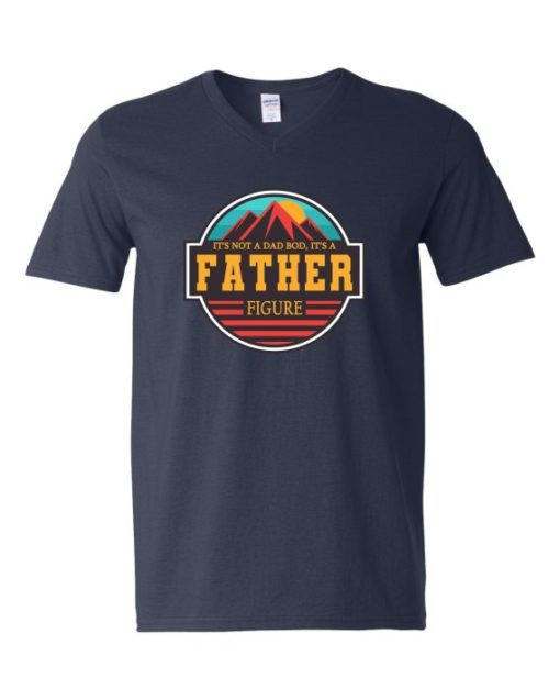 FATHER FIGURE  - T-shirt Col V Pour Adultes