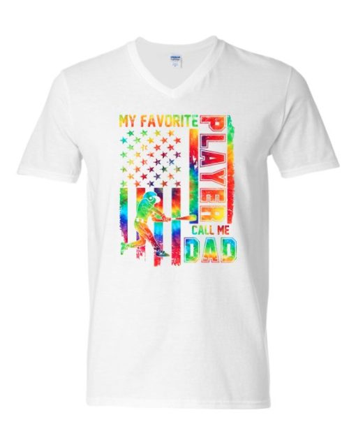 MY FAVORITE PLAYER  - T-shirt Col V Pour Adultes