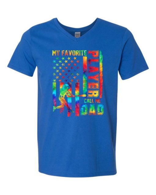 MY FAVORITE PLAYER  - T-shirt Col V Pour Adultes