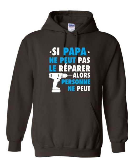 SI PAPA NE PE - Adult Hooded Sweatshirt (Unisex)