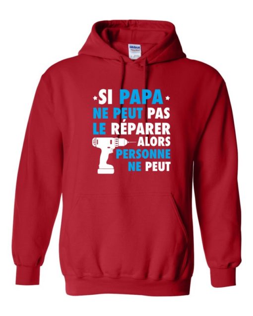 SI PAPA NE PE - Adult Hooded Sweatshirt (Unisex)