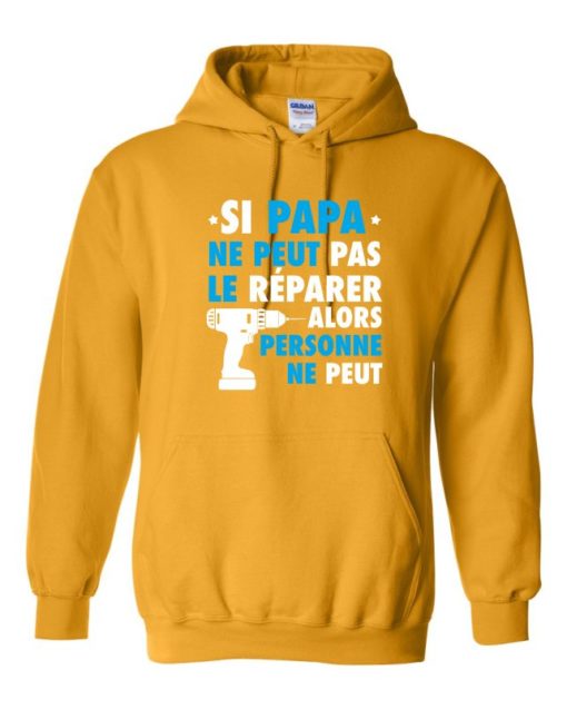 SI PAPA NE PE - Adult Hooded Sweatshirt (Unisex)