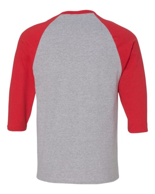 Gildan Heavy Cotton™ Raglan Three-Quarter Sleeve T-Shirt