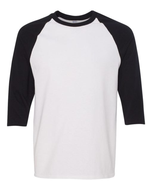 Gildan Heavy Cotton™ Raglan Three-Quarter Sleeve T-Shirt