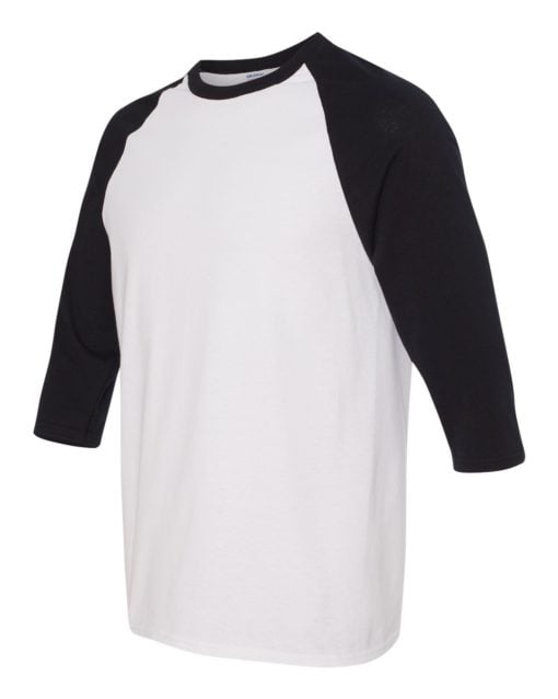 Gildan Heavy Cotton™ Raglan Three-Quarter Sleeve T-Shirt