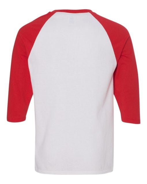 Gildan Heavy Cotton™ Raglan Three-Quarter Sleeve T-Shirt