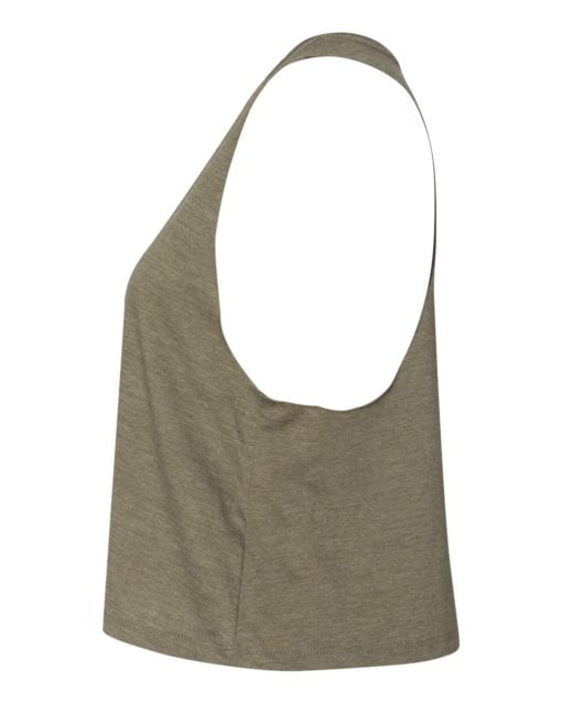 BELLA + CANVAS Women's Racerback Crop Tank