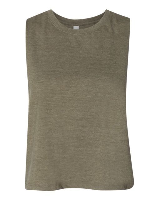 BELLA + CANVAS Women's Racerback Crop Tank