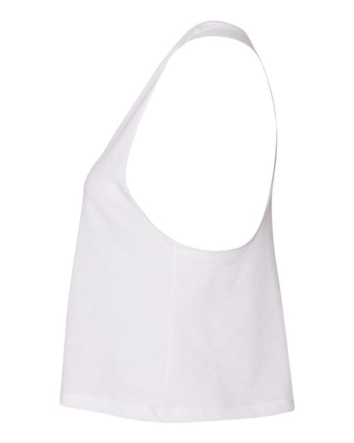 BELLA + CANVAS Women's Racerback Crop Tank